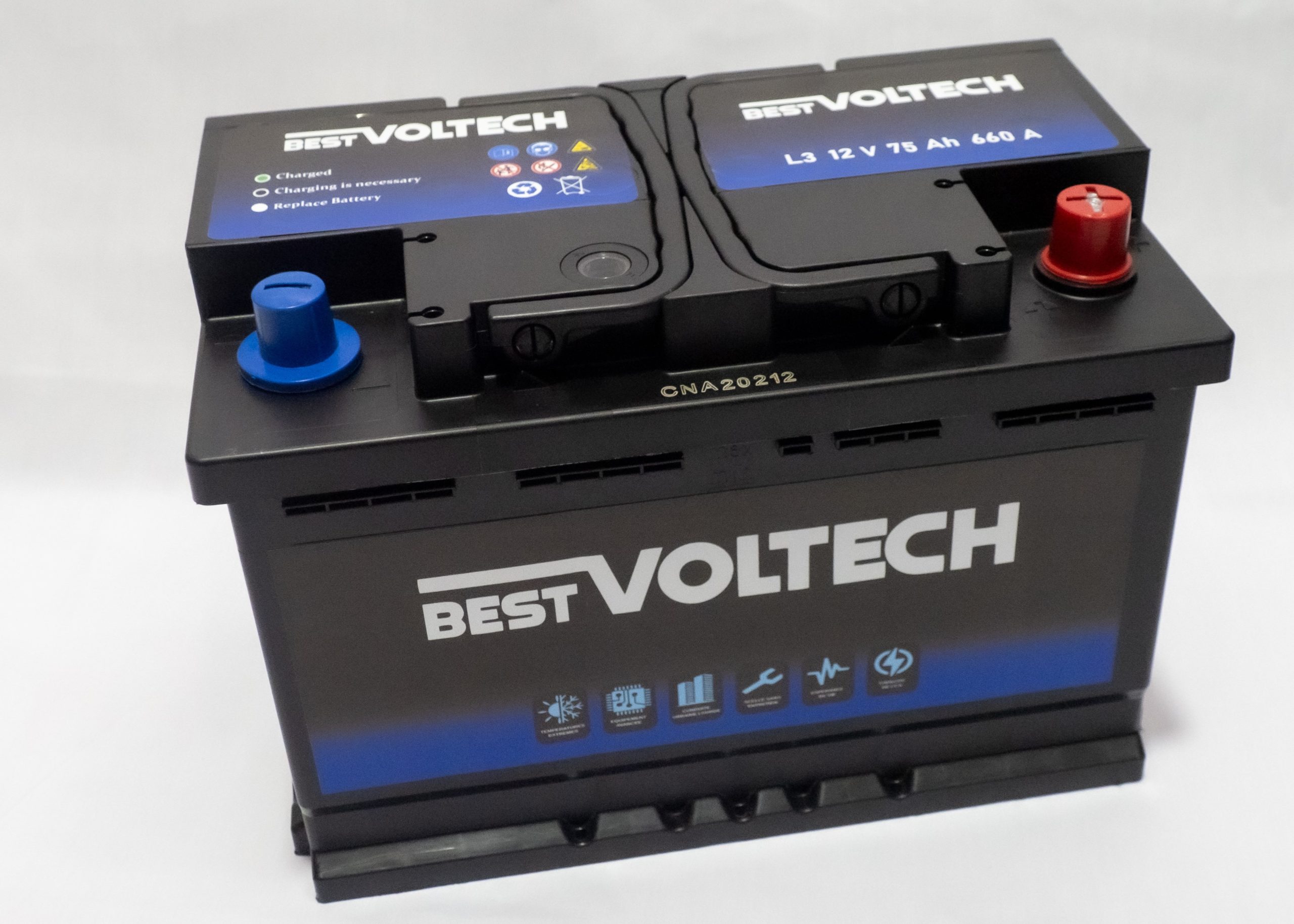 Best Voltech L3 12V 75Ah 700 A Batterie Auto