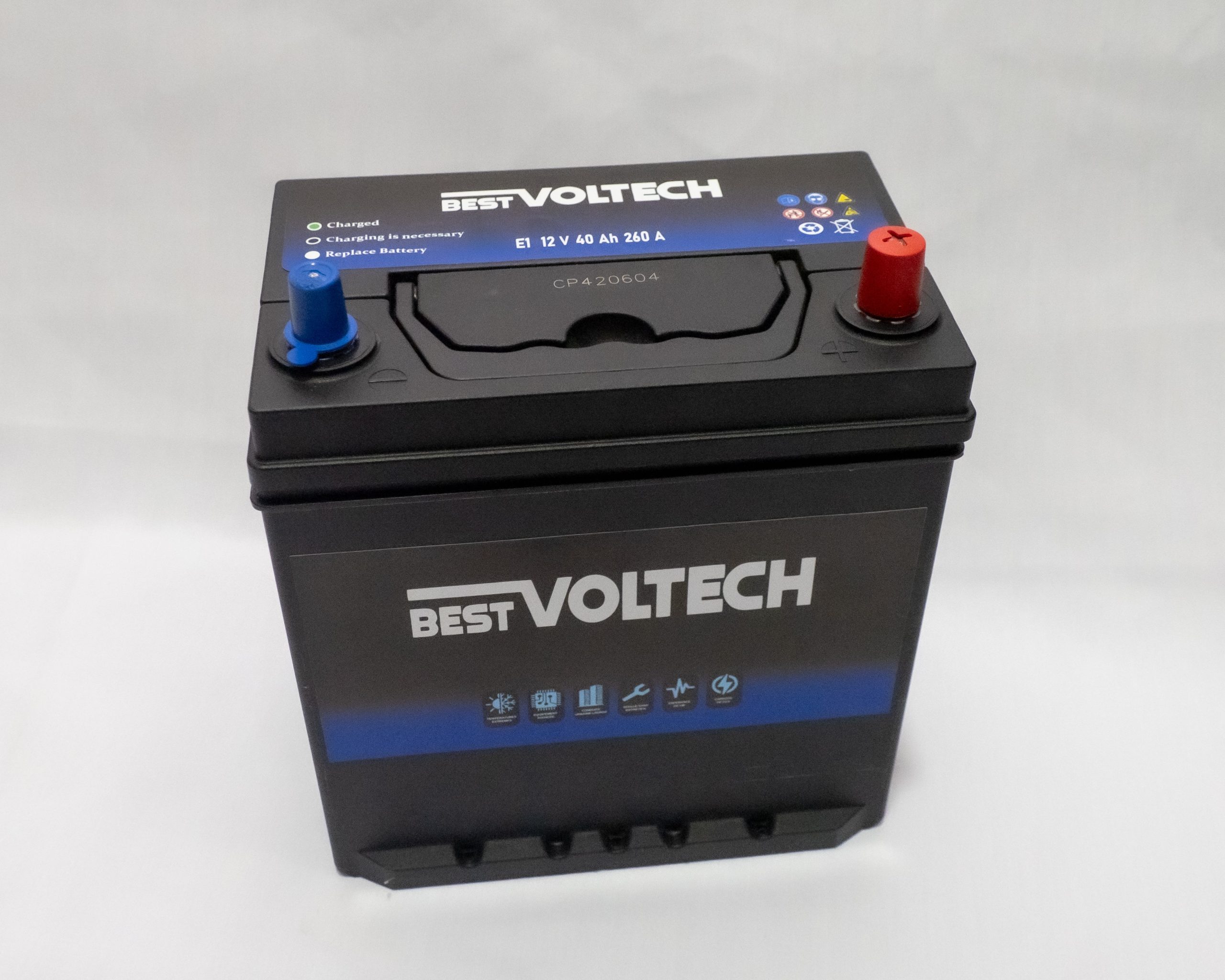 best Volech E1 12V 40Ah 330A Batterie Auto