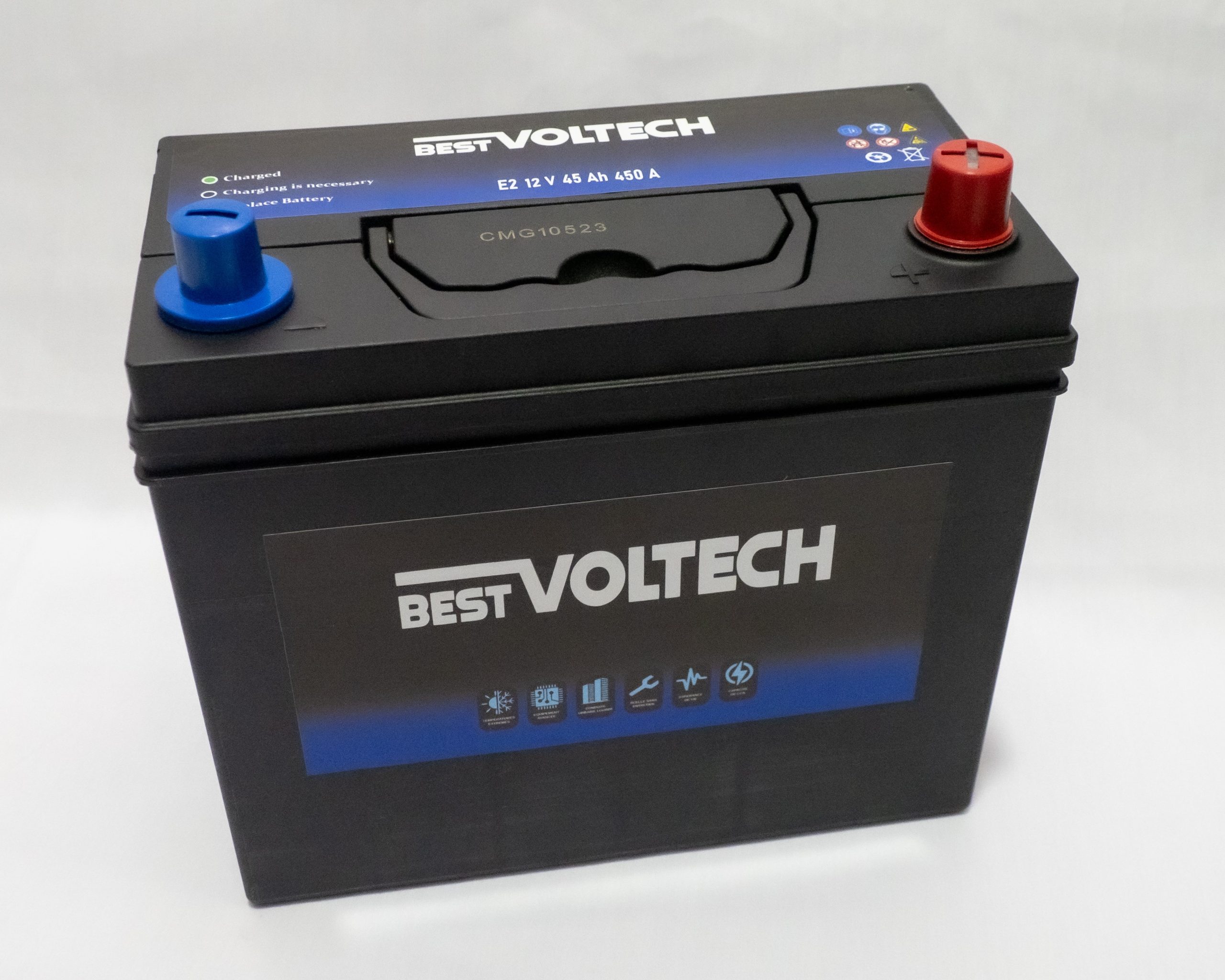best Volech E2 12V 45Ah 400A Batterie Auto