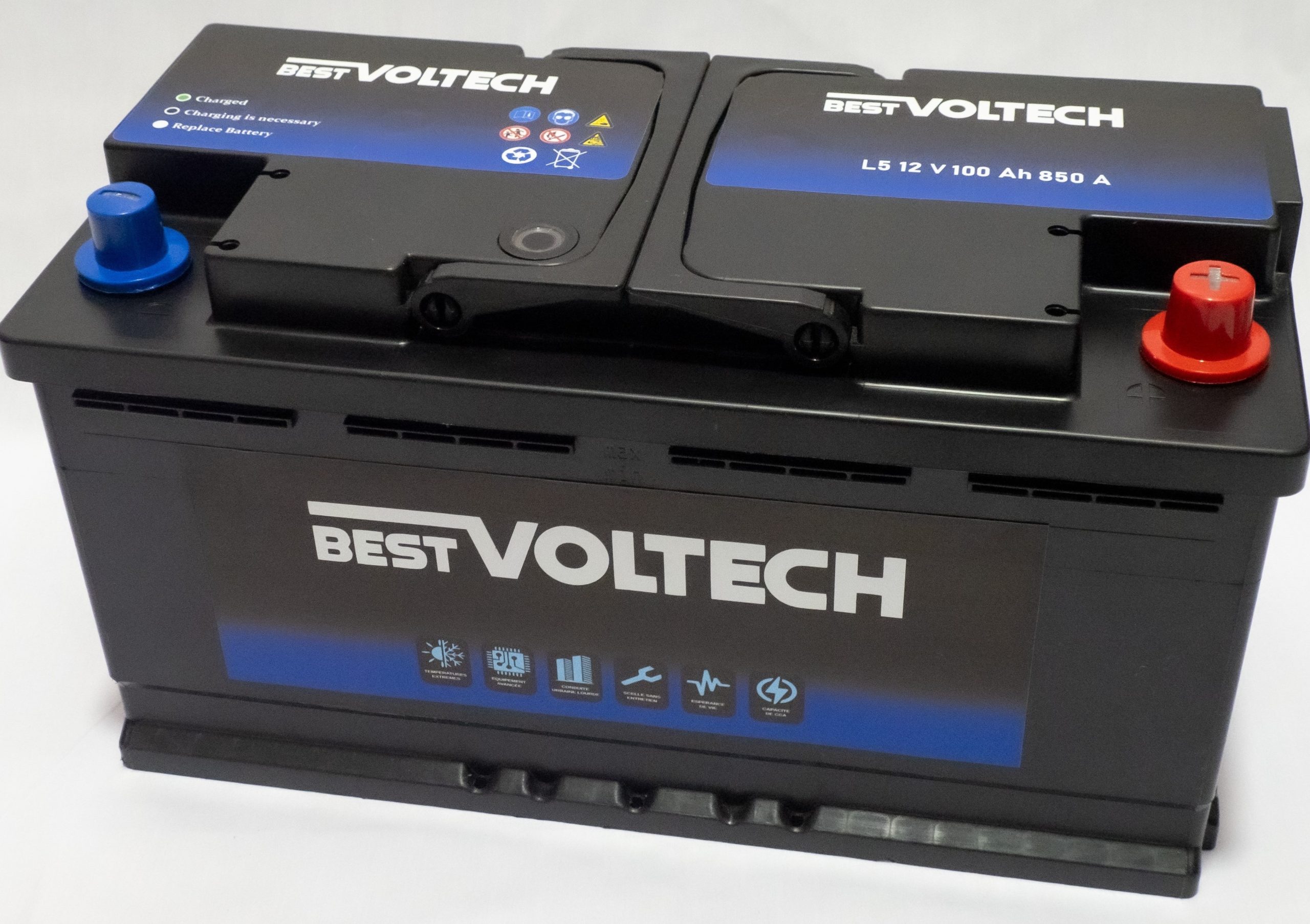 best Volech L5 12V 100Ah 850A Batterie Auto