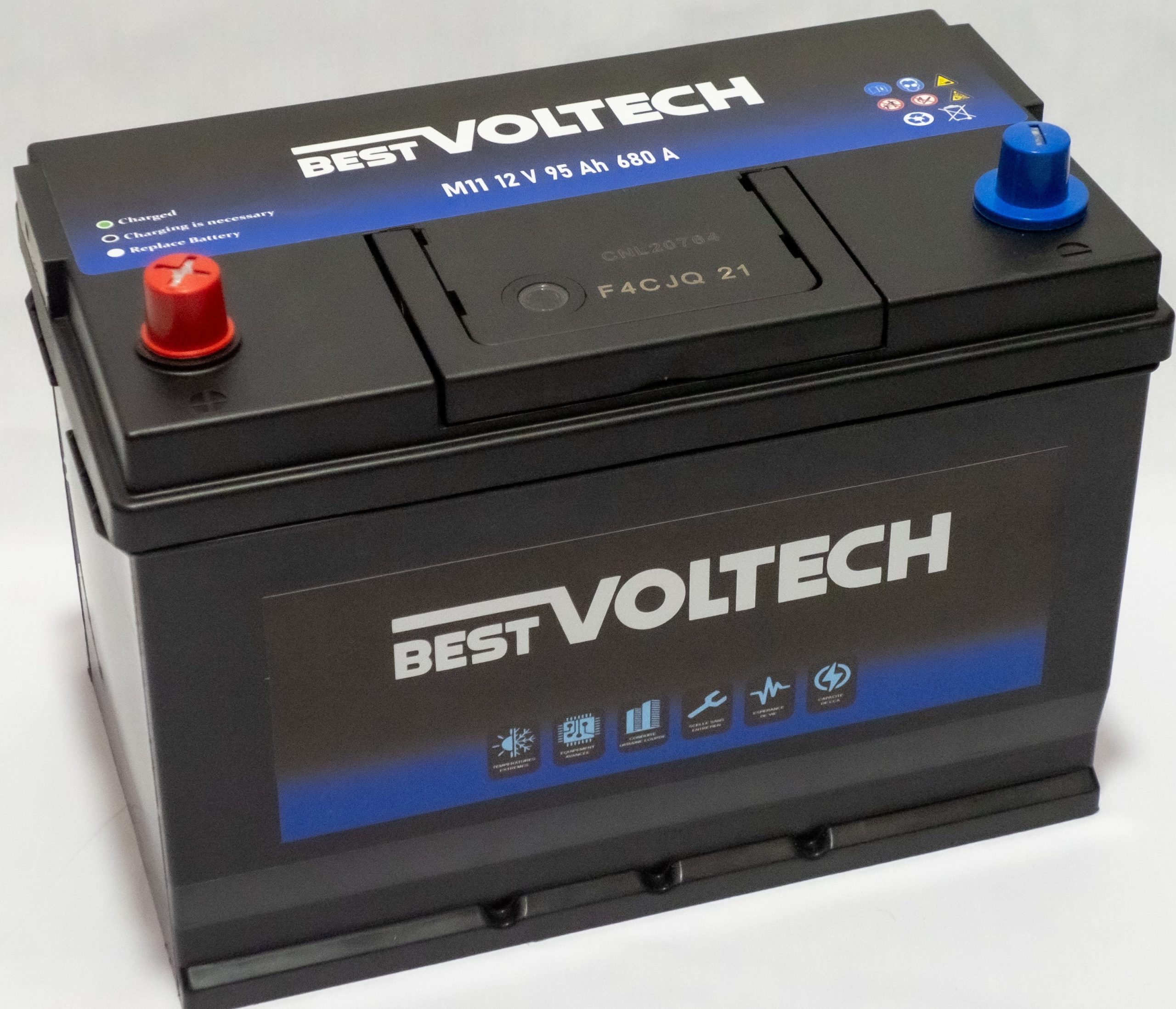 best Volech M11G 12V 95Ah 680A Batterie Auto