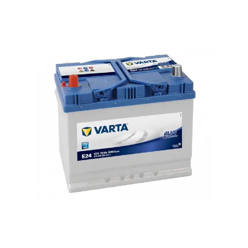 VARTA E24 D26R M10G 12V 70 Ah 630 A BATTERIE VOITURE